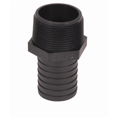 Aquascape Barbed Male Hose Adapter 1.25 in. to 1.25 in. 99155
